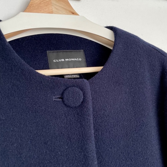 Club Monaco Wool Coat - Picture 3 of 6